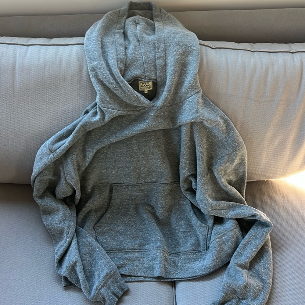 Hey Gang P.E. Grey Hoodie Size 2